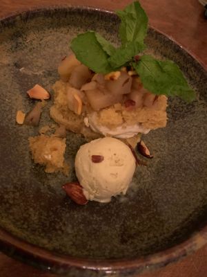 Dessert at De Levensboom in Hasselt