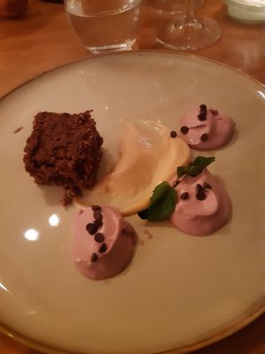 Dessert at De Levensboom in Hasselt