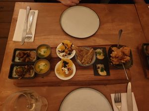 Appetizers at De Levensboom in Hasselt