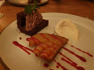 Dessert at De Levensboom in Hasselt