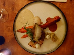 Chinese cool met seitan als hoofdgerecht. at De Levensboom in Hasselt