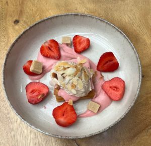 Dessert at De Levensboom in Hasselt