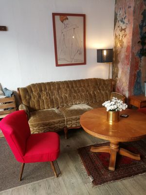 gemütliche Couch at Cafe Küstenkind in Greifswald