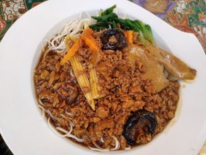 Superior ramen at Coco Veggie Nonya Cuisine 椰素林 in Central Singapore