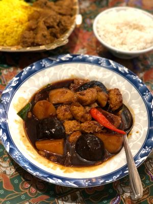 Veg chicken pongteh  at Coco Veggie Nonya Cuisine 椰素林 in Central Singapore