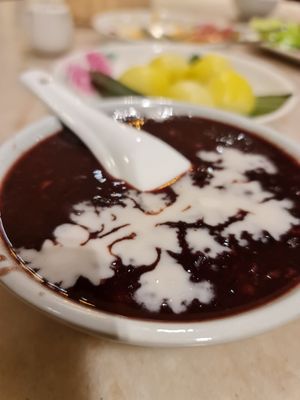 Pulut Hitam ~ 28/10/21 at Coco Veggie Nonya Cuisine 椰素林 in Central Singapore