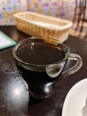 Monk Fruit tea with Longan & Lotus Roots ~ 24/4/22 at Coco Veggie Nonya Cuisine 椰素林 in Central Singapore