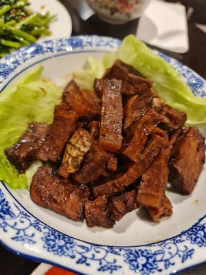 Braised "Pork" ~ 05/01/23  👍🏻 at Coco Veggie Nonya Cuisine 椰素林 in Central Singapore