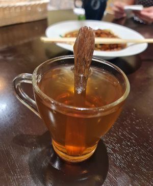 Lemongrass Drink ~ 15/2/23 at Coco Veggie Nonya Cuisine 椰素林 in Central Singapore