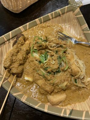 The stick thing was fantastic  at Coco Veggie Nonya Cuisine 椰素林 in Central Singapore