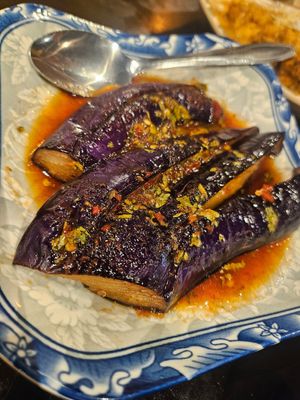5 Flavours Eggplant ~ 16/10/23 at Coco Veggie Nonya Cuisine 椰素林 in Central Singapore