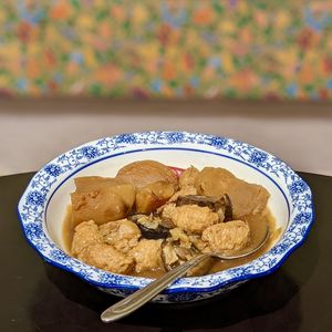 Vegan Special Nyonya Pongteh Vegetarian Chicken at Coco Veggie Nonya Cuisine 椰素林 in Central Singapore