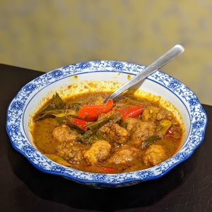 Vegan Nyonya Lemongrass Veggie Chicken at Coco Veggie Nonya Cuisine 椰素林 in Central Singapore