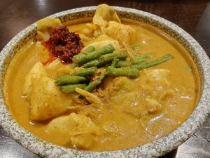 Lontong at Coco Veggie Nonya Cuisine 椰素林 in Central Singapore