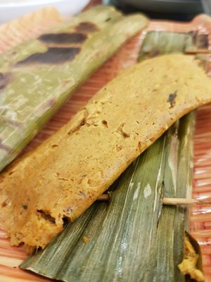 Otah otah at Coco Veggie Nonya Cuisine 椰素林 in Central Singapore