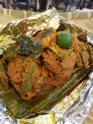 Baked Nyonya Veggie Fish at Coco Veggie Nonya Cuisine 椰素林 in Central Singapore