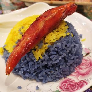 Mixed Rice at Coco Veggie Nonya Cuisine 椰素林 in Central Singapore