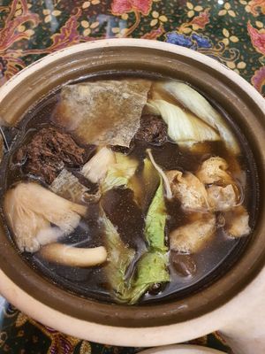 Bak Kut Teh ~ Circuit Breaker Period Phrase 2 at Coco Veggie Nonya Cuisine 椰素林 in Central Singapore
