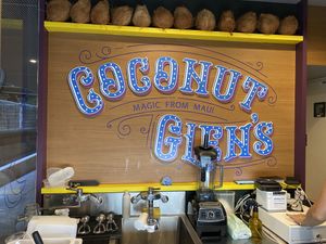 shakes and smoothies too  at Coconut Glen's in Tokyo