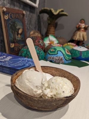 Served in a coconut 🥥 at Coconut Glen's in Tokyo
