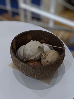 5 scoops (random mix) at Coconut Glen's in Tokyo