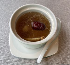 Gingseng soup  at elemen 元素 - Paya Lebar Quarter in Central Singapore