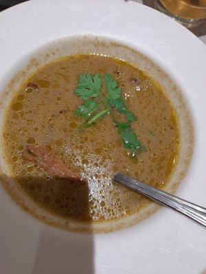 Mock mutton soup at elemen 元素 - Paya Lebar Quarter in Central Singapore