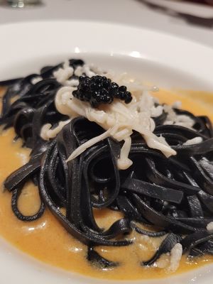 Charcoal noodle at elemen 元素 - Paya Lebar Quarter in Central Singapore