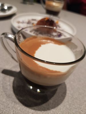 Sea salt coffee at elemen 元素 - Paya Lebar Quarter in Central Singapore