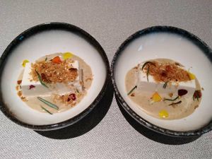 My fav dish; tofu at elemen 元素 - Paya Lebar Quarter in Central Singapore