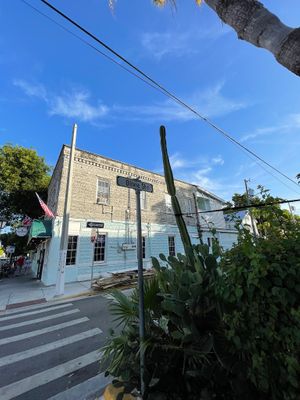 Exterior - view from across the street at Old Town Tavern & Beer Garden in Key West