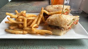VEGETABLE BANH MI at Old Town Tavern & Beer Garden in Key West