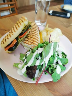 Mediterranean Panini  at Peacock Cafe in Stanmore