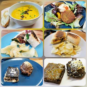 Vegan options at Peacock Cafe at Peacock Cafe in Stanmore