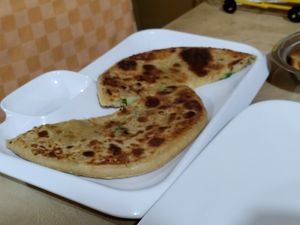 Deliciously filled with potatoes and herbs at Five Chutneys in Arusha