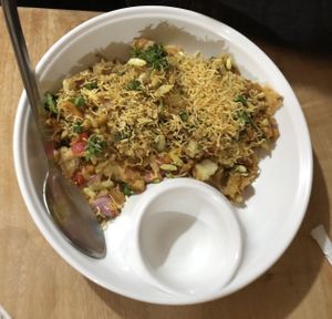 Pav Puri (9000 TZS)  at Five Chutneys in Arusha