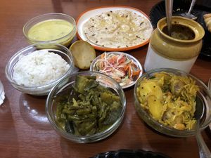 Choose 2 combination. Everything was awesome! at Five Chutneys in Arusha