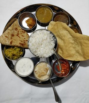 Thali Sur De la India  at Sri Annapurna in Barcelona