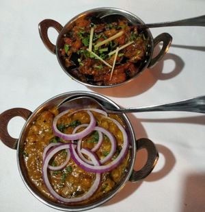 Kabuli Channa  at Sri Annapurna in Barcelona