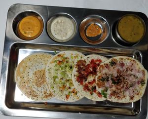 4 Type Utappam at Sri Annapurna in Barcelona