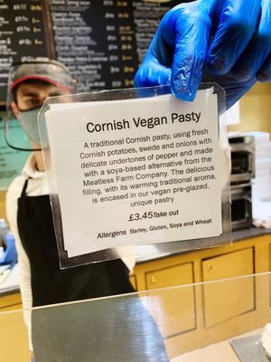 Proudly vegan! at Lenny's of Rochester in Rochester