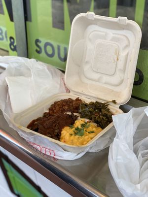 Brisket at Vegan Mob in Oakland