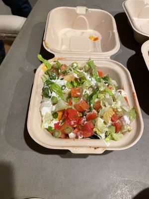 Impossible tacos  at Vegan Mob in Oakland