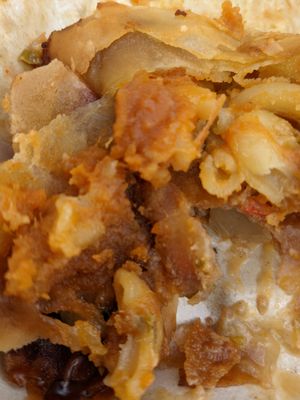 Soul mob roll. Spring rolls filled with yams, smackaroni . at Vegan Mob in Oakland