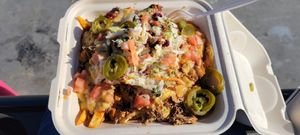 Mob fries at Vegan Mob in Oakland