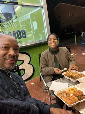   at Vegan Mob in Oakland