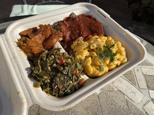 Small Mob Plate at Vegan Mob in Oakland