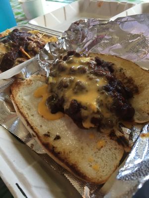 Mob Link Sandwich at Vegan Mob in Oakland