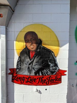 Mob In Peace, The Jacka. 🙏🏽 at Vegan Mob in Oakland