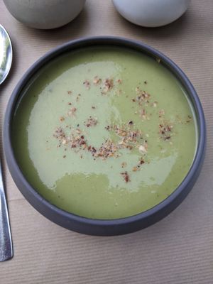 Soup of the day (part of menu midi (21€)) - 4/5 at apeti - Ségur in Paris